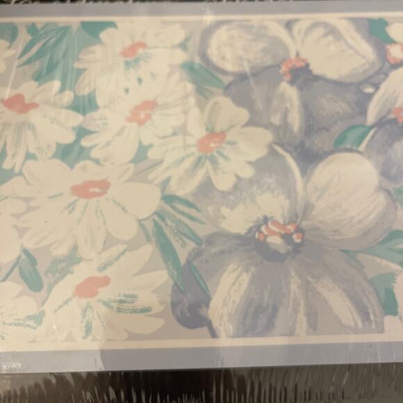 Vintage Sears Antilles Border Floral Coordinating Border WallPaper - Picture 2 of 4